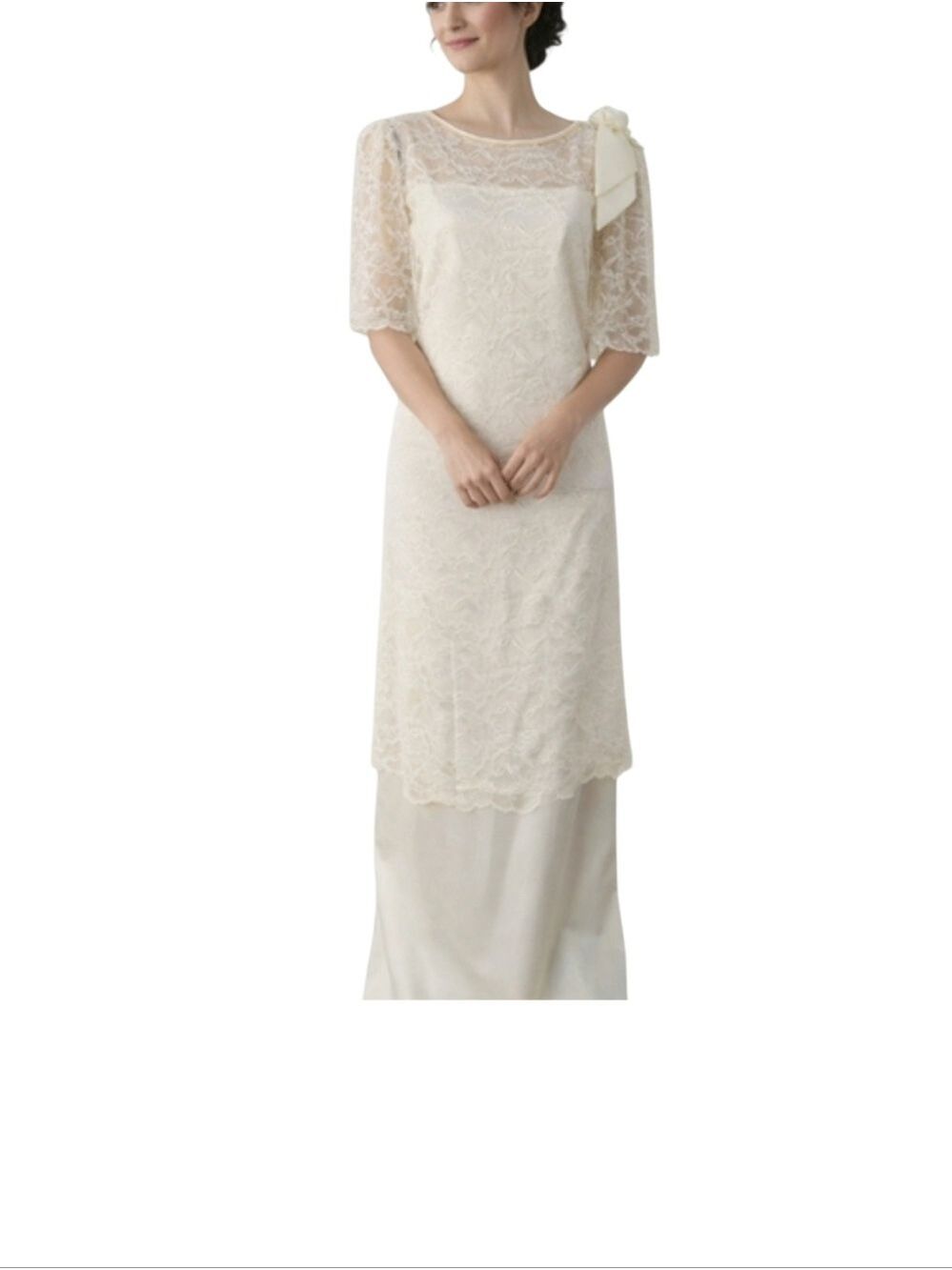 ✨ Vintage Serrano London Lace Wedding Dress – Size 18 ✨